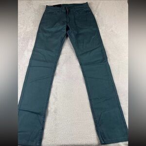 Jachs New York Mens Dark teal straight Fit pants size 29x34